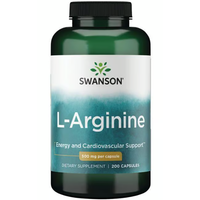 L-Arginin 500 Mg 200 Kapseln Swanson Health Products