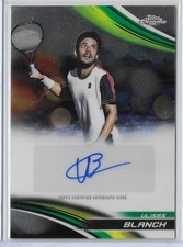 2025 Topps Chrome Tennis Ulises Blanch Base Auto Autograph