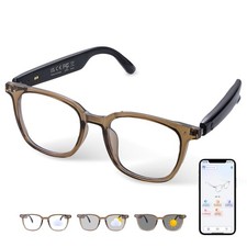 Al Glasses for  Men, AI-Powered By Live Recording/Simultaneous Interpretatio...
