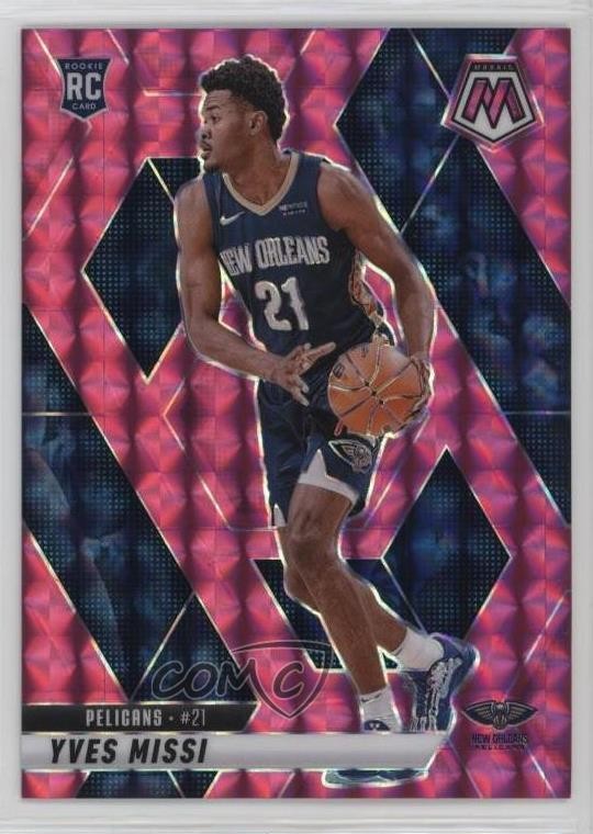2024-25 Panini Mosaic Rookies Pink Prizm 78/175 Yves Missi #243 Rookie RC 1k9t