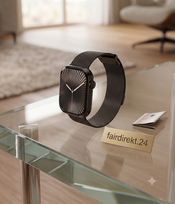 VONMÄHLEN Milanese Loop 2 Apple Watch Armband Granite Gray 44-49mm Neu