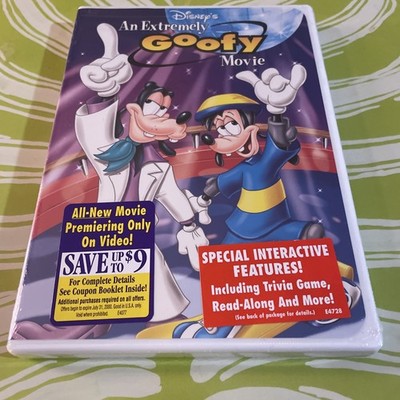 AN EXTREMELY GOOFY MOVIE DVD Disney Classic Sequel Kids OOP Movie NEW/SEALED