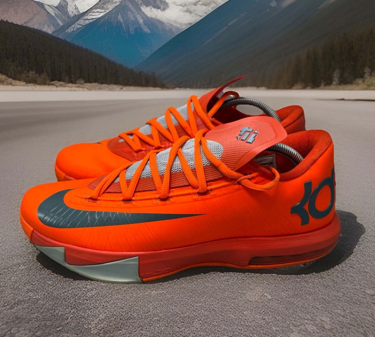 Nike KD 6 NYC 66 Bright Mango Total Orange Kevin Durant VI 599424