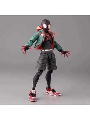 Spider-Man Action Figure Miles Morales in The Spider Verse Toy Gift with Box