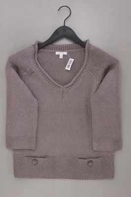 Pull classique en gros tricot 1.2.3 Paris pour femme taille 36/38, S, 36 marron - Photo 1/4