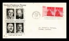 US COVER ARTCRAFT FIRST DAY OF ISSUE NATIONS UNITED FOR VICTORY