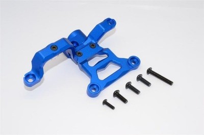 GPM TRAXXAS X-MAXX Aluminium Obere Lenkhalteplatte vorn blau / GPMTXM048CB
