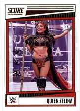 2022 Panini Chronicles WWE #198 Queen Zelina Score - WWE