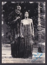 Vintage postcard Julia Varady Aida Deutsche Oper Berlin signed photo 1982