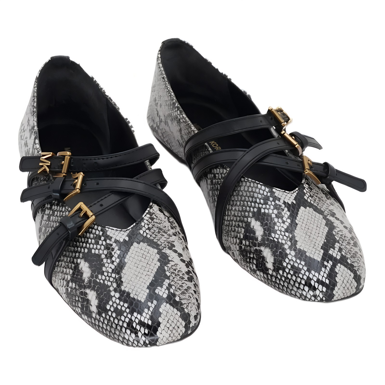 Michael Kors Womens Indy Flex Ballet Flats Natural 7.5M