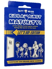 Nutt Heads Kids Against Maturity Lets Go Edition 200 Cards New Sealed In Box