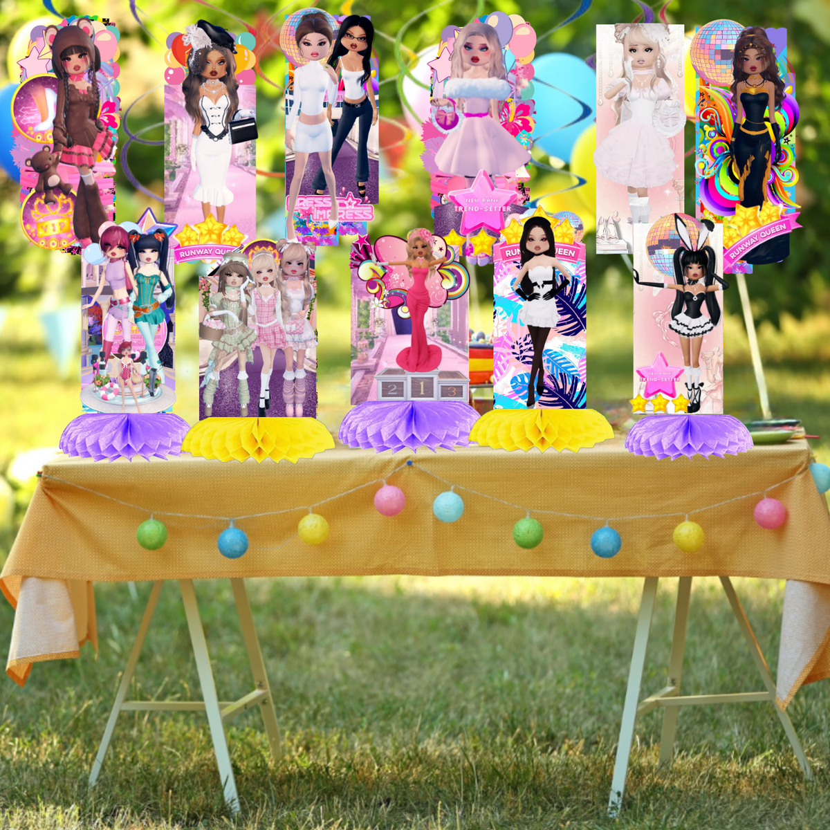 dress to impress birthday party decorations Dress To Impress Party Decorations