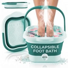 Collapsible Foot Soaking Tub, Foot Bath Soak Tub, Pedicure Spa Basin