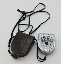 Sekonic "Guide" Exposure Light Meter Model L-7b W/Leather Case, Strap