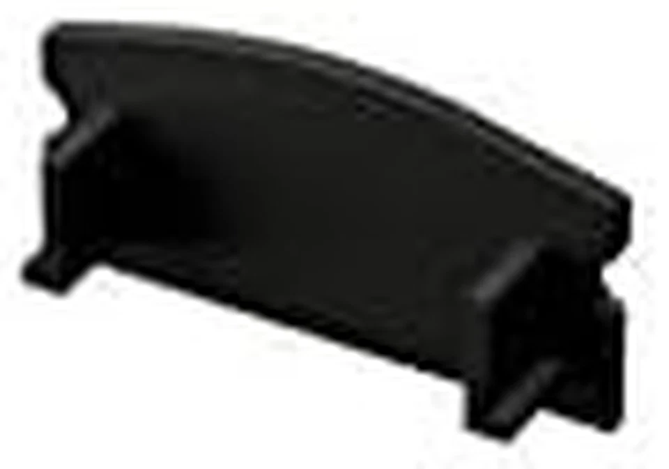 5X Profili in Alluminio Nero Da 2 Mt (10 Mt) TL1205 per Strisce a Led Con Cover  - Immagine 4 di 4