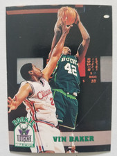 SkyBox 1993-94 NBA Hoops Vin Baker Rookie Milwaukee Bucks #363
