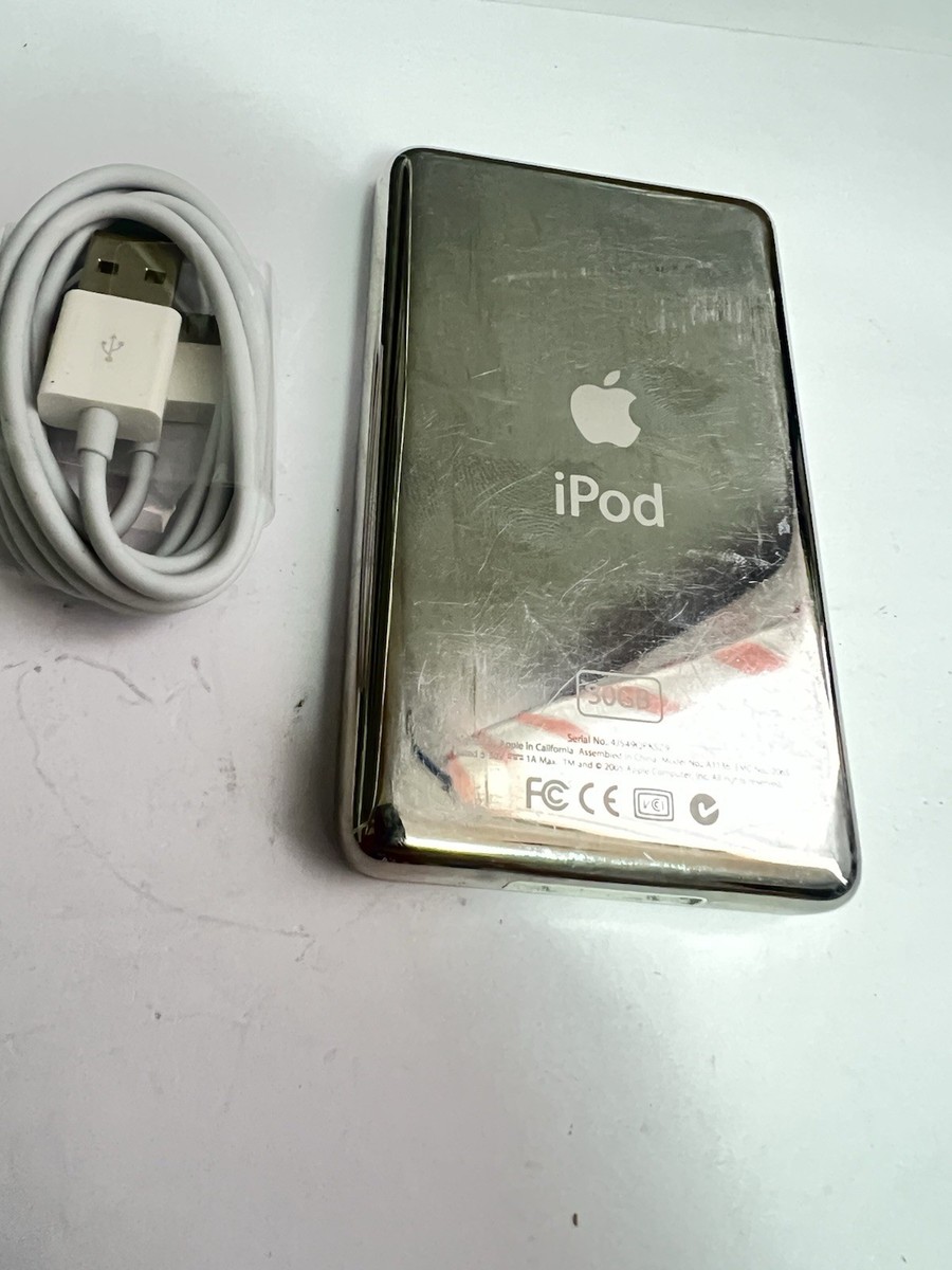 Apple iPod Classic 5th Gen. 30GB - white A1136 | eBay