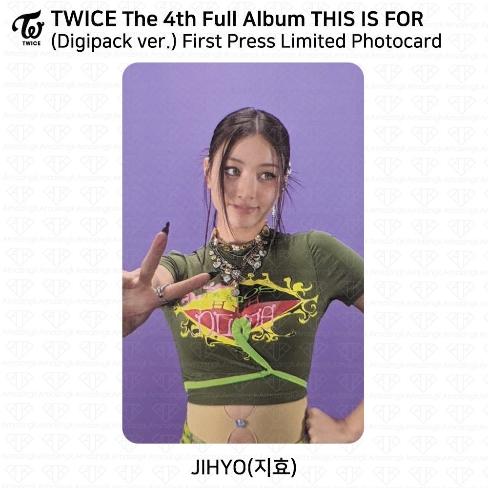 TWICE 4th Full Album THIS IS FOR Photobook / Digipack ver