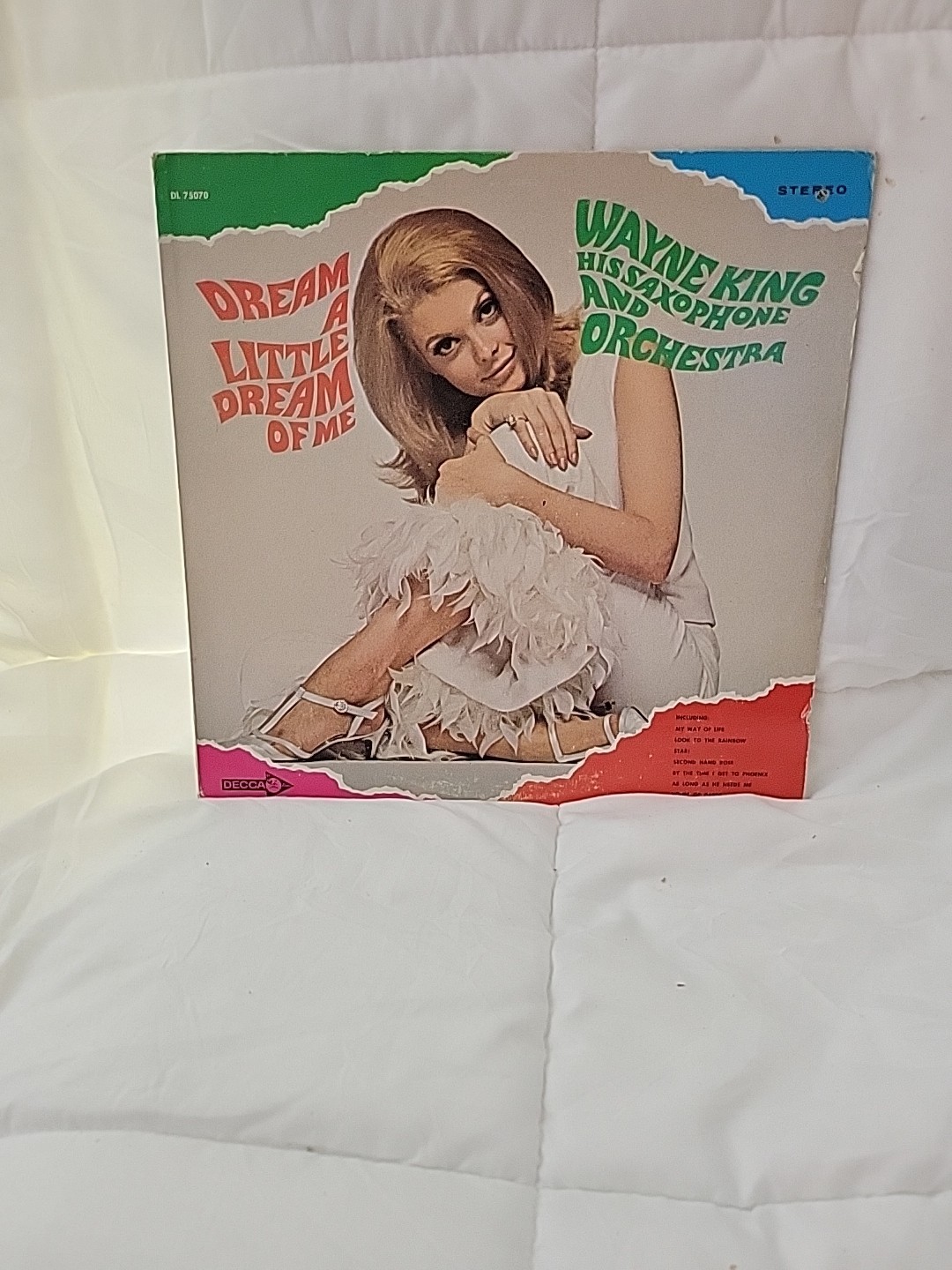 Wayne King His Saxophone And Orchestra* – Dream A Little Dream Of Me, Lp Vinyl