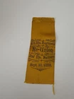 Interesting Reunion Ribbon 4th Maine Infantry Regiment & 2nd Maine Battery 1885