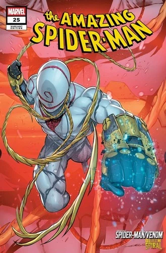 THE AMAZING SPIDER-MAN #25 (2025) COELLO CONNECTING VAR VF/NM MARVEL