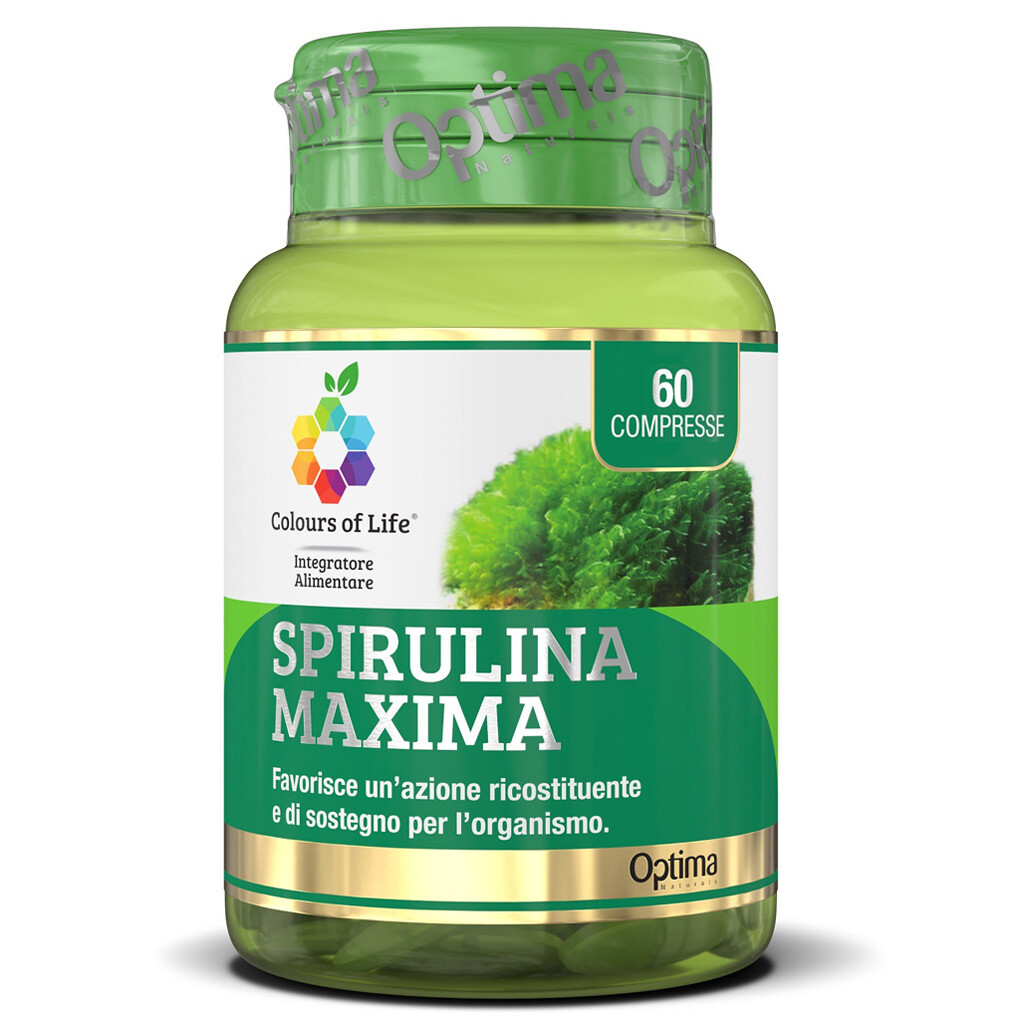 OPTIMA SPIRULINA MAXIMA 60 CPR