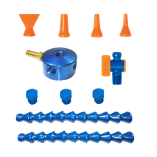 Magnetic Base Manifold Kit for 1/4" Loc-Line® Hose System #40463 - New