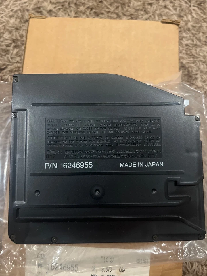 GMC CHEVROLET BLAZER JIMMY 1998-2002 ASM CD/PLYR 16246955 - NUEVO OEM Foto 2 de 3