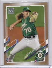 2021 Topps Gold Rookie /2021 Jordan Weems Oakland Athletics  #570