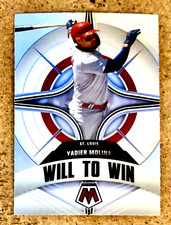 2022 Panini Mosaic Baseball Will To Win Yadier Molina WW-1 St. Louis Cardinals