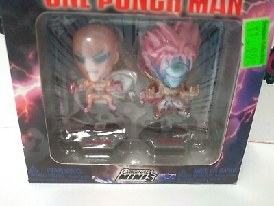 ZAG TOYS ONE PUNCH MAN MINIS SET SAITAMA & LORD BOROS #528 BRAND
