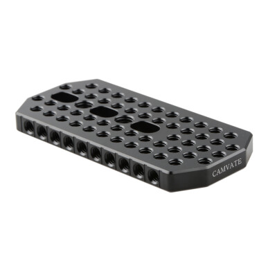 CAMVATE Cheese Top Plate w/1/4 3/8 Threaded fr BMD Blackmagic Design URSA Mini
