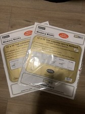 Pioneer Top Loading Page Protectors 12x15 Set of 2 Scrapbook White Inserts RW-15