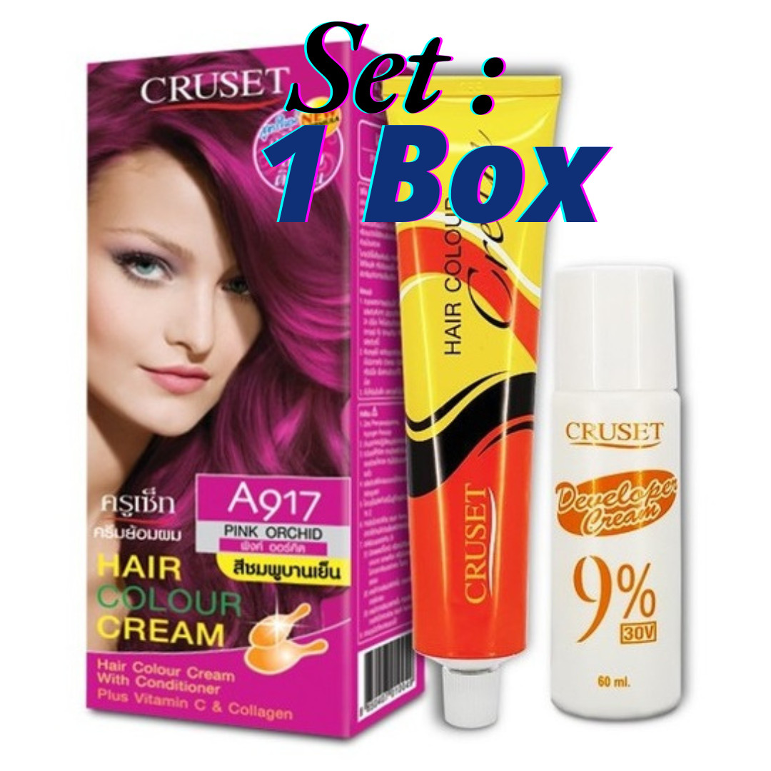 Cream Punk Style Hair Dye By Cruset A917