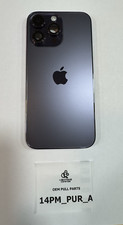 iPhone 14 Pro MAX Deep Purple Back Housing Replacement W Small Part OEM Grade A