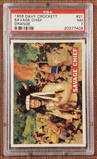 1956 Topps Davy Crockett Orange Back Trading Cards 29