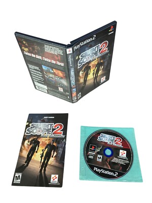 Sony PlayStation 2 PS2 CIB COMPLETE TESTED Silent Scope 2: Dark Silhouette