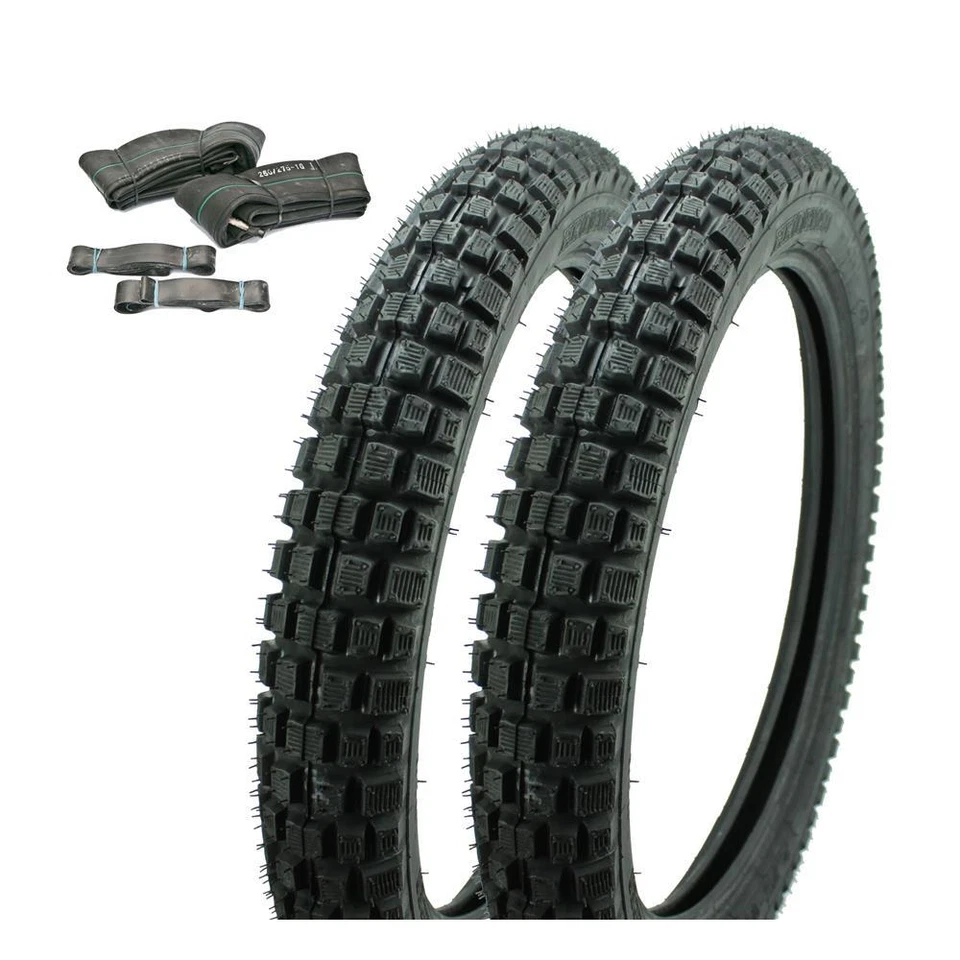 KULTMOPEDS 2 Reifen Schlauch FB Rad pas f Simson S51 S50 S70 S53 KR51 Schwalbe Heidenau K46