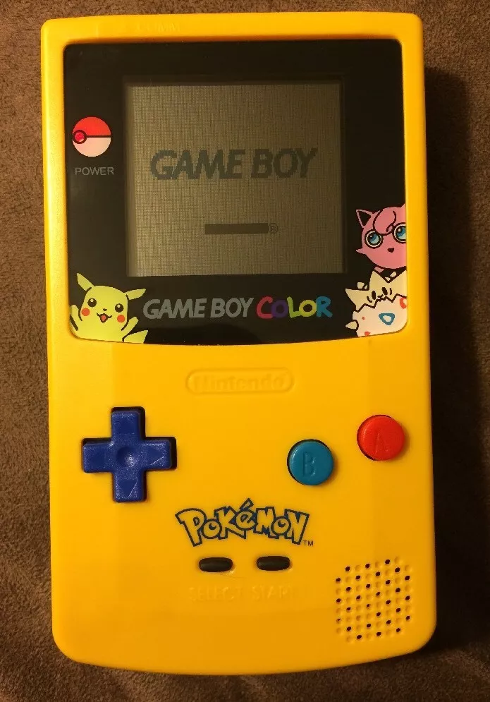 Game Boy Color - Limited Pokemon Edition - Yellow