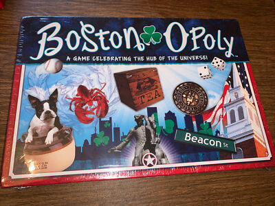 Late for the Sky Boston-opoly, New Sealed 