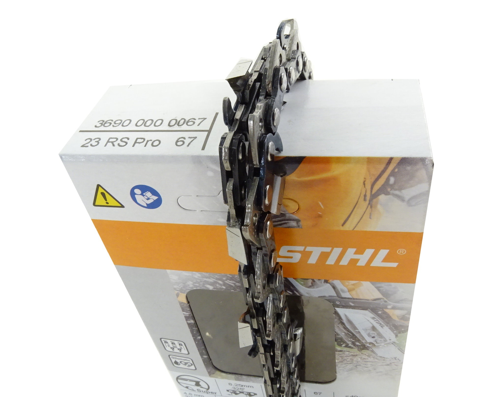 2 Catene Per Motosega Stihl 67 TG 325" 1,3 Mm Scalpello - Foto 3