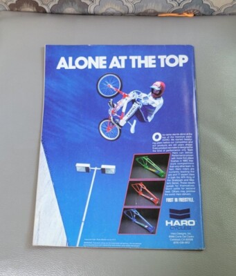 BMX Plus! Magazine October 1985 - Old School Vintage | eBay