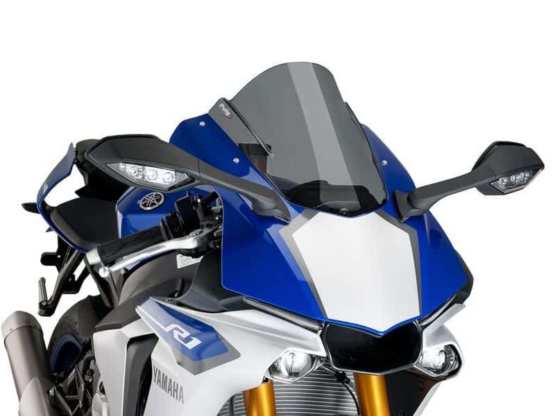 Puig Dark Smoke Z-Racing Screen Yamaha YZF R1 M 2016-2019