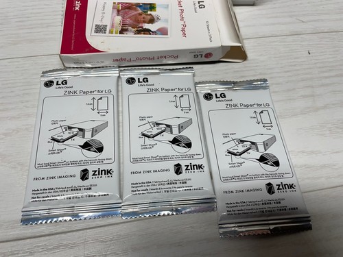 LG PD233 Pocket Photo Mobile Printer NEW w/ 30 Zink Photo Film Paper Bluetooth - 第 8/8 張圖片