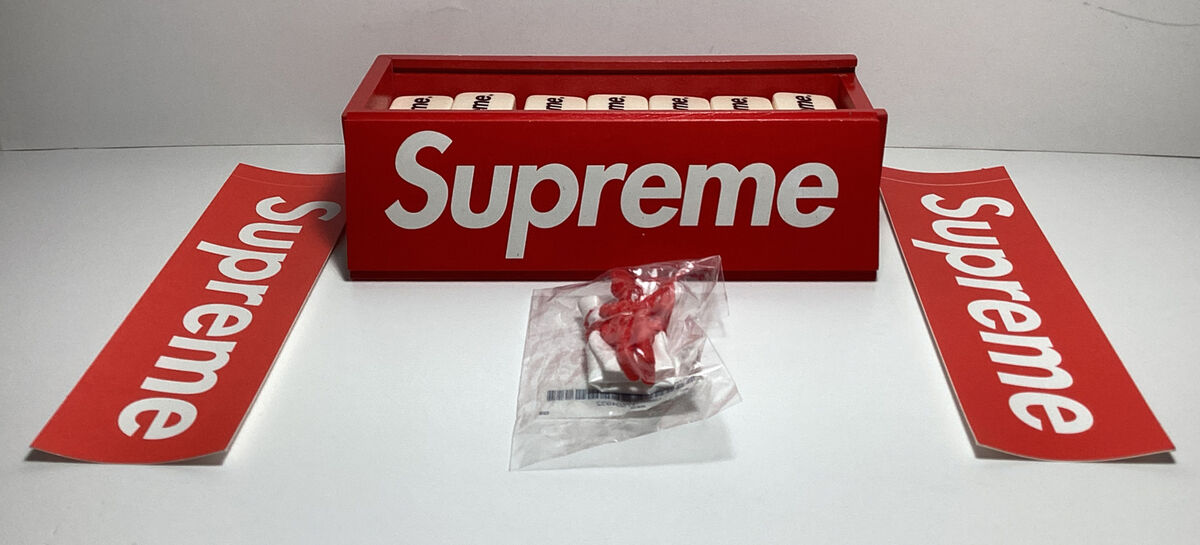 Rare 100% Authentic Supreme Domino Set Game With Wooden Box Rare 100% Authentic Supreme Domino Set Game With Wooden Box