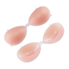 Sticky Backless Push up Bras Strapless Adhesive Bras Invisible Silicone Bras