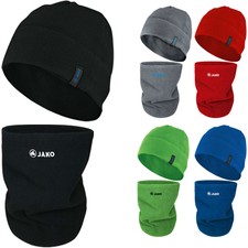 Jako Fleece Set/Mütze+Neckwarmer Fleecemütz...