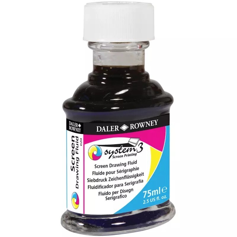 Daler Rowney System 3 Screen Drawing Fluid (75ml)