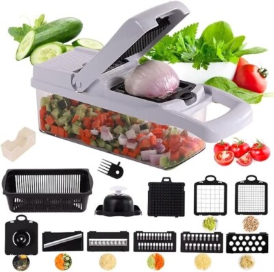 Gemüseschneider 15 in 1  Vegetable Chopper Kitchen a27  1D-04-19