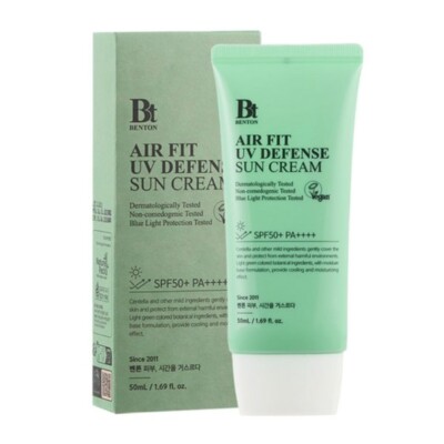 [BENTON] Air Fit UV Defense Sun Cream - 50ml (SPF50+ PA++++) / Free Gift